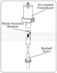 LSP-500 Installation: remove mylar acoustic washer and check for damage