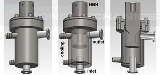 BSP-1200 bench-scale reactor chamber