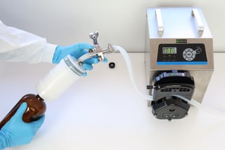 industrial in-line sterilizing filter for filtering translucent cannabis nanoemulsions
