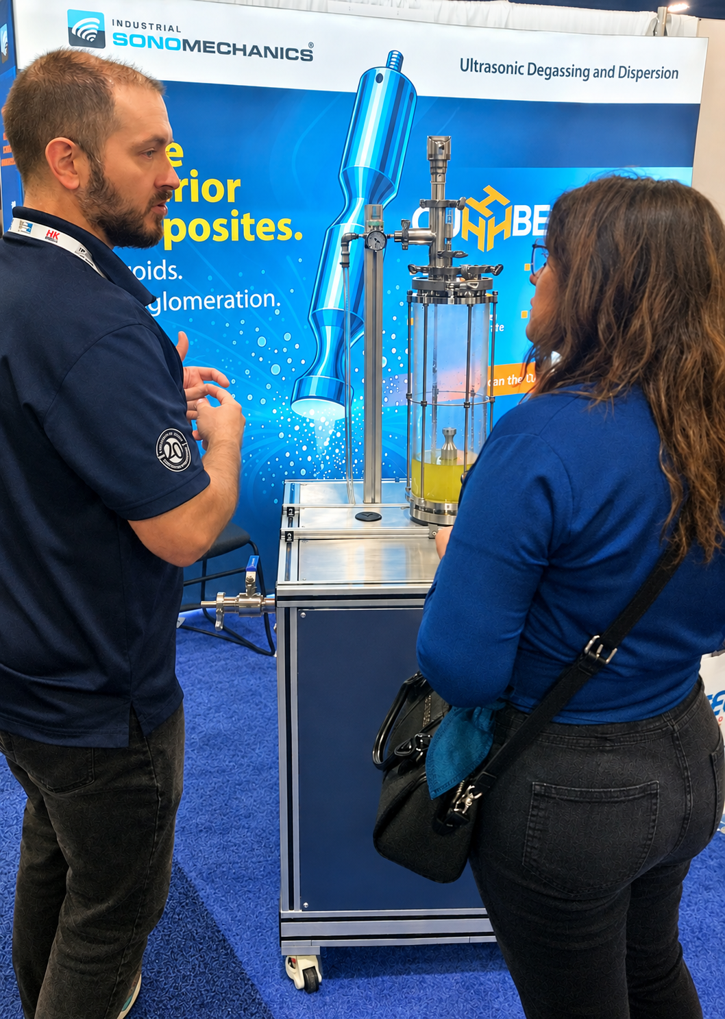 Industrial Sonomechanics at CAMX 2026.
