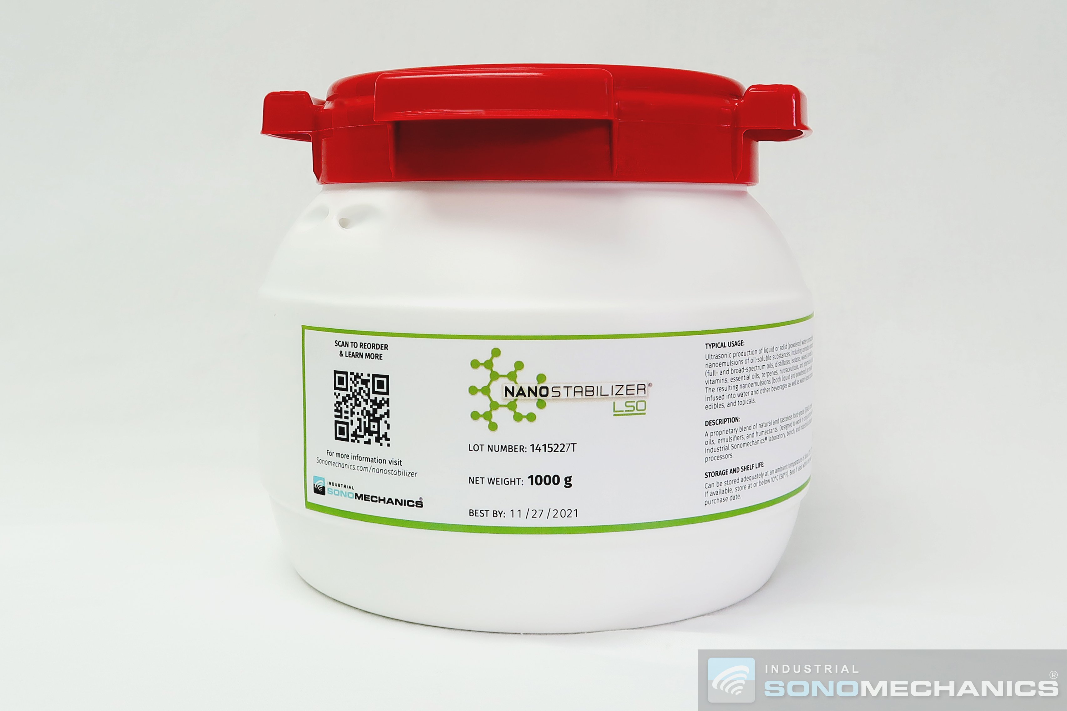 NanoStabilizer-LSO for water-soluble CBD and THC powder